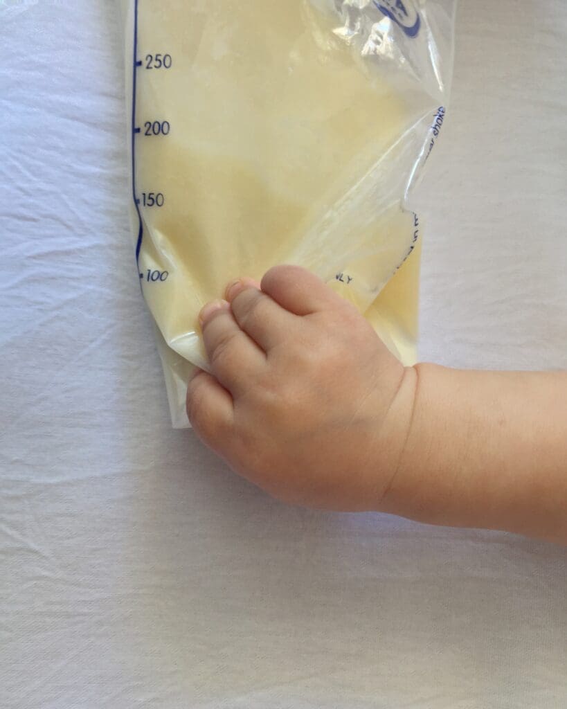 breastmilk storage